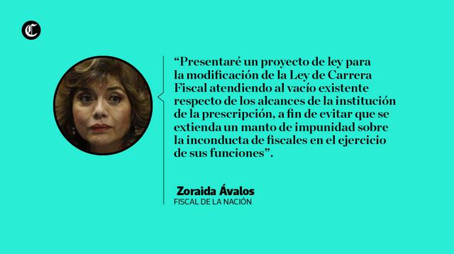 Zoraida Ávalos y las frases que dejó tras jurar como fiscal de la Nación |  POLITICA | EL COMERCIO PERÚ