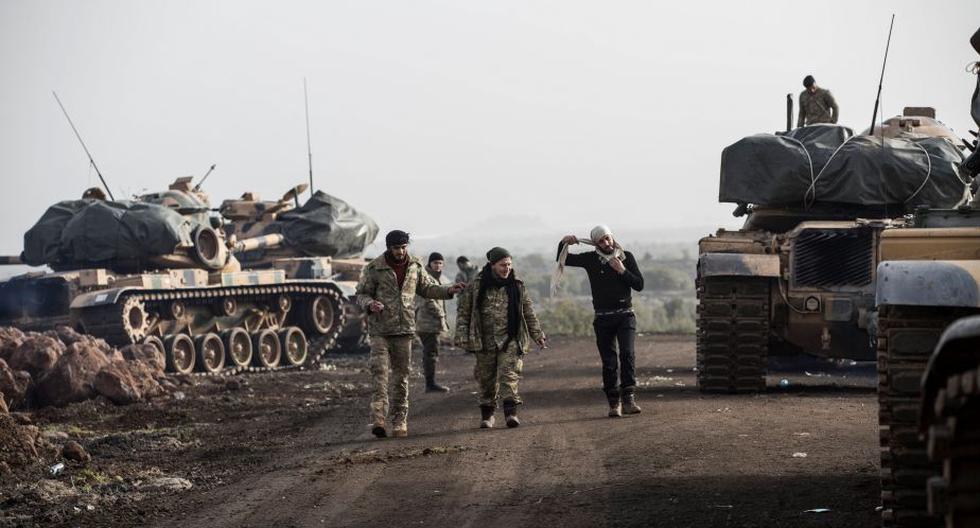 La operación militar "Rama de Olivo", lanzada hace seis días por el ejército turco, se centra de momento contra la región kurda de Afrín. (Foto: EFE)