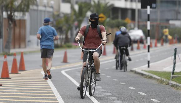 Con la pandemia aumentó el uso de bicicletas como medio de transporte. (Foto: Britanie Arroyo/ @photo.gec)