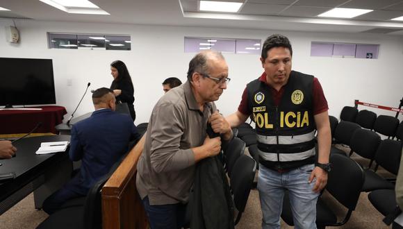 Nicanor Boluarte estará preso hasta el 20 de mayo, salvo que la Fiscalía solicite una medida más gravosa en su contra. (Foto: Poder Judicial)