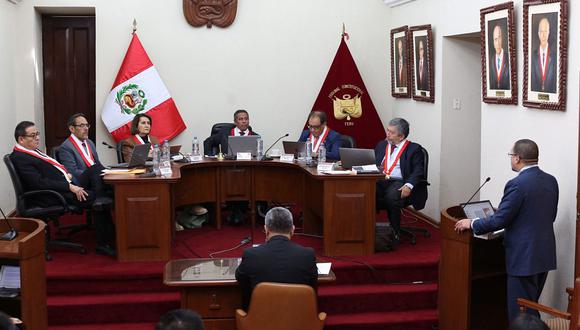 Tribunal Constitucional evaluará demanda contra ley que permite a Dina Bolaurte dejar el país sin vicepresidentes. (Foto: Andina)