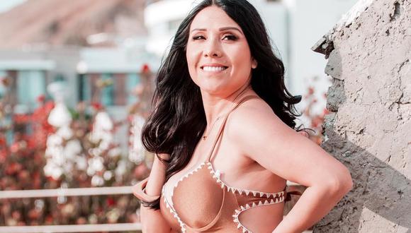 Tula Rodríguez cumple promesa tras triunfo de Perú y aparece vestida con lentejuelas y plumas. (Foto: Instagram @tulaperu)