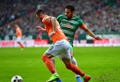 Werder Bremen de Claudio Pizarro vence y se mete en zona europea
