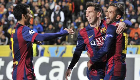 Barcelona de Messi prepara partido del domingo ante el Valencia
