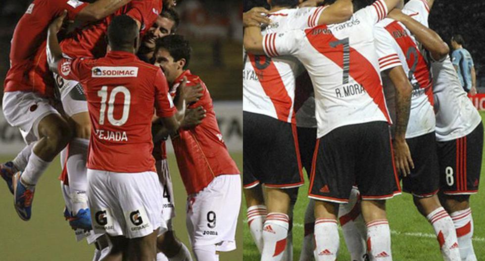 Juan Aurich vs River Plate por la Copa Libertadores. (Foto: Facebook Juan Aurich / River Plate)