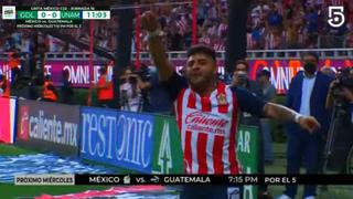 Golazo de Alexis Vega para el 1-0 de Chivas vs. Pumas por Liga MX | VIDEO