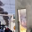 Incendio de gran magnitud consume inmueble en el Centro de Lima | VIDEO 