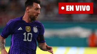 Argentina EN VIVO | La Albiceleste vs. Honduras: partido amistoso de la FIFA