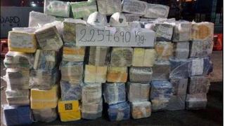 Callao: droga incautada en contenedor está valorizada en US$ 90 millones