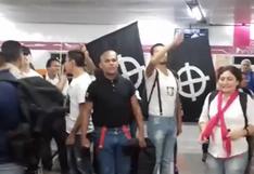 México: neonazis y gente LGTB se enfrentaron en estación de metro