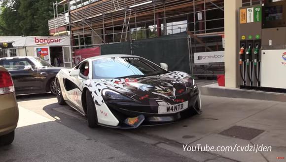 Este McLaren 570S también ha sido modificado en su mecánica. Ahora ofrece un total de 711 HP. (Foto: YouTube).