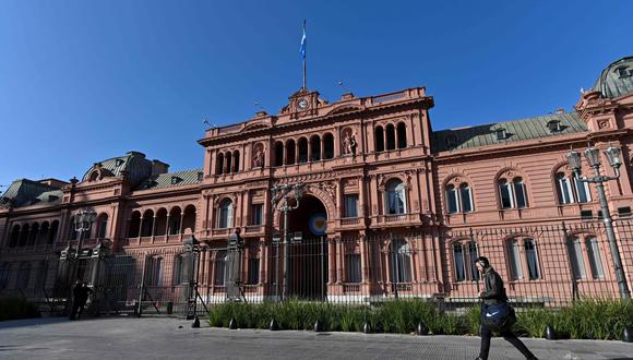 Una “falsa alarma” de bomba en la Casa Rosada en la jornada electoral en Argentina.