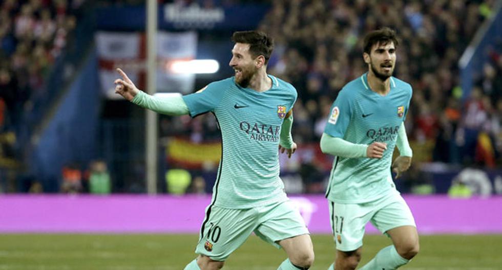 Lionel Messi anotó el 2-0 para el Barcelona sobre el Atlético de Madrid por Copa del Rey | Foto: EFE