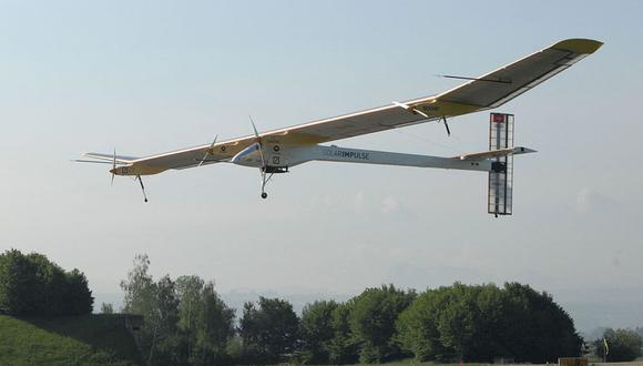 Este avión con energía solar dará la vuelta al mundo