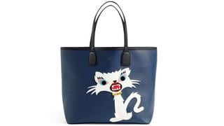 ¿Llevar un gato en la cartera? Karl Lagerfeld lo hace posible