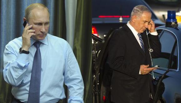 Putin habla con Netanyahu y le pide el cese de enfrentamientos