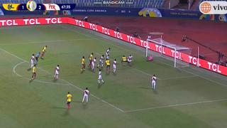 Perú vs. Colombia: la genial atajada de Pedro Gallese para evitar el 2-2 de Miguel Borja [VIDEO]