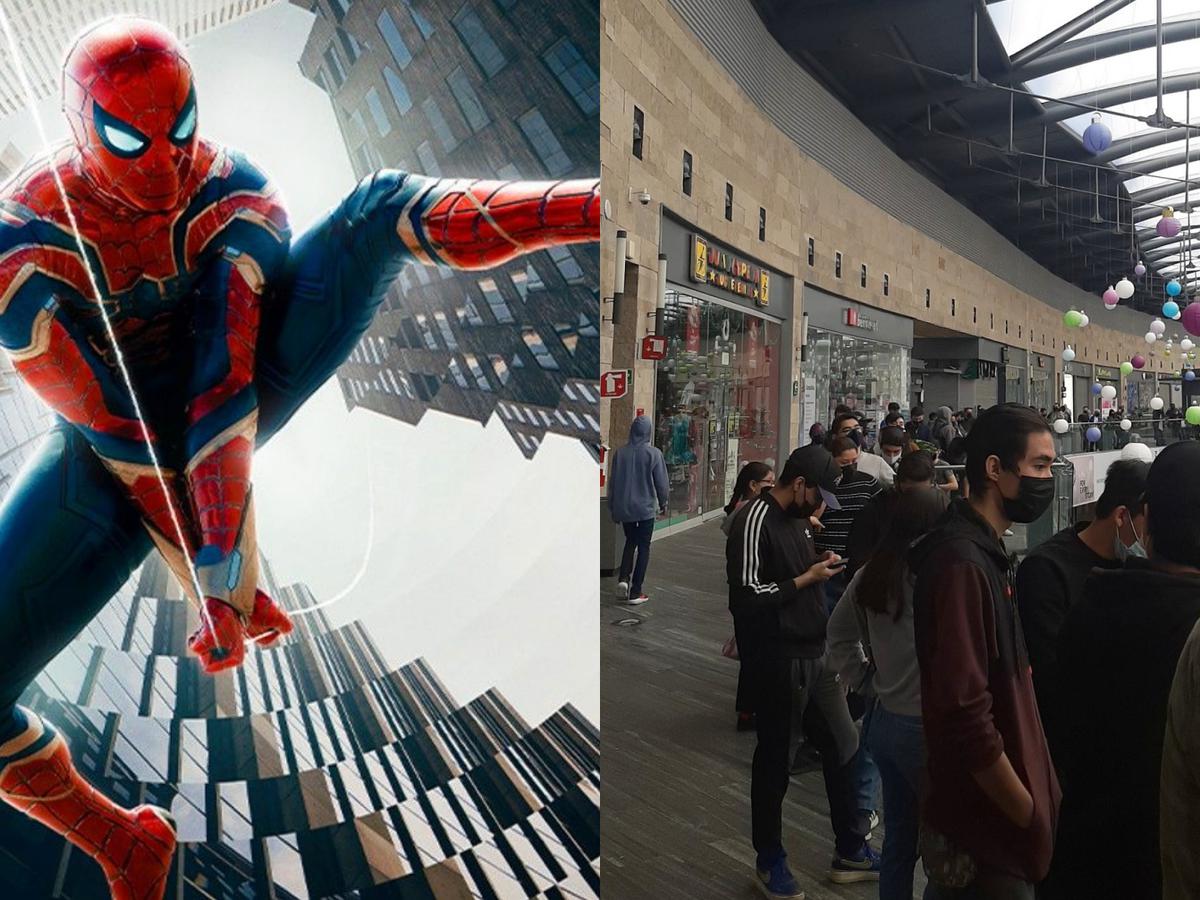 Spider-Man: Sin camino a casa | “Spiderman: No Way Home”: fans hacen cola  en Perú y el resto de América para conseguir entradas | preventa | Tom  Holland | Andrew Garfield |