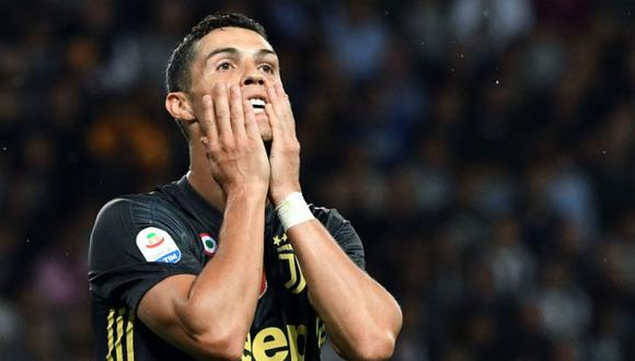 El mal inicio de temporada de Cristiano Ronaldo en la Juventus ya es motivo de crítica para algunos medios italianos. Este fin de semana, un portal de dicho país colocó en portada al luso por su falta de protagonismo (Foto: agencias)