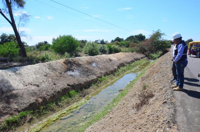 Piura: descolmatación de canales y drenes tiene un avance del 77%
