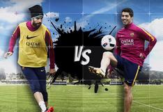 FC Barcelona: Luis Suárez y Gerard Piqué tuvieron duelo ¿Quién ganó?