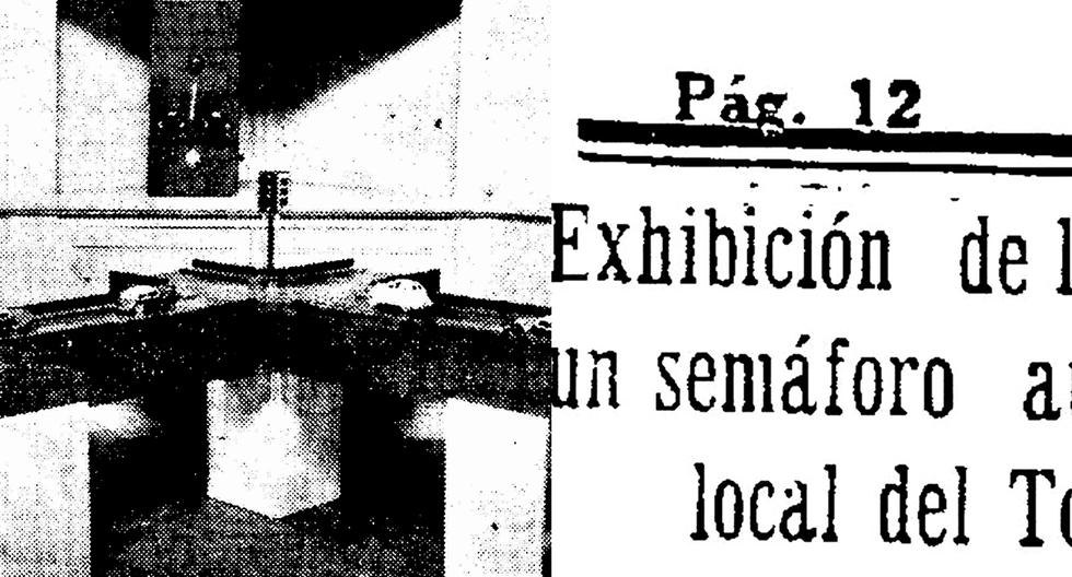 El 5 de julio de 1939, los hermanos Caro Constantini presentaron una maqueta explicativa en el Touring y Automóvil Club del Perú con su invento: una propuesta innovadora para los semáforos automáticos de esos años. (Fotos: GEC Archivo Histórico)