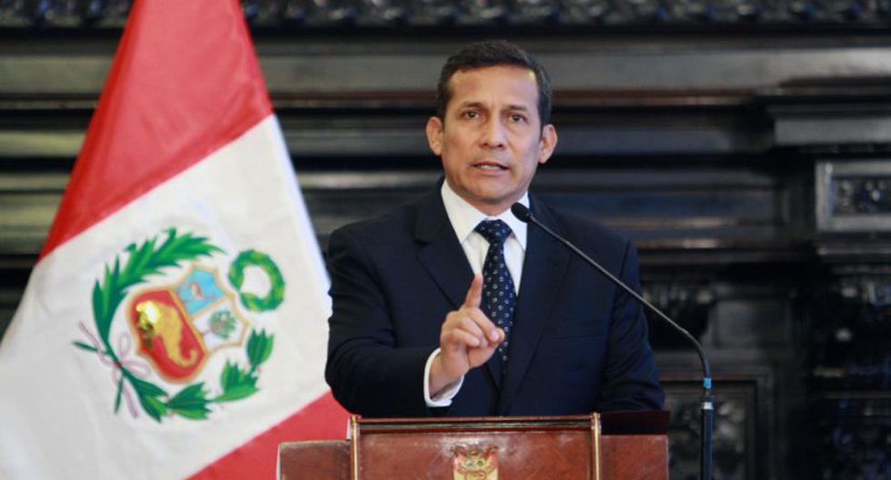 Presidente Ollanta Humala. (Foto: Andina)