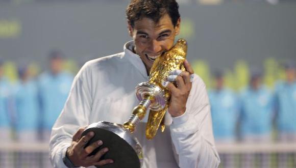 Rafael Nadal venció a Gael Monfils y conquistó Doha por primera vez