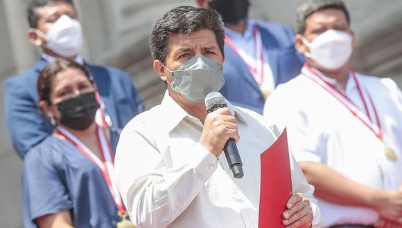 El presidente Pedro Castillo acudirá al Congreso este lunes 28 para ejercer su derecho a la defensa ante la segunda moción de vacancia presentada en su contra (Foto: Presidencia)