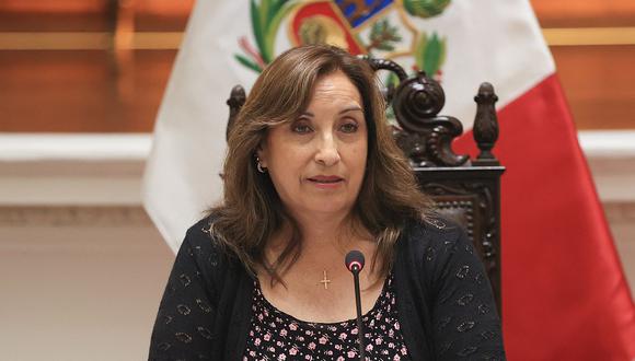 Dina Boluarte afronta su primera moción de vacancia este martes 4 de abril en el Congreso. (Foto: Presidencia)