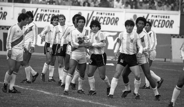 Selección Selección Peruana Perú Vs Argentina 1985 Las Fotos Inéditas Que Co Noticias El