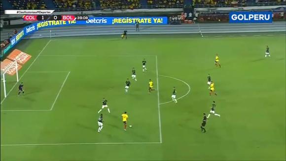 Luis Diaz goal in Colombia vs.  Bolivia for Qualifying Qatar 2022 |  Source: @MovistarDeporPe