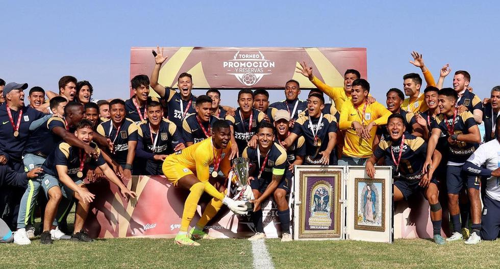 Alianza Lima logró campeonar en el  Torneo de Reservas meses atrás | Foto: Alianza Lima Los Potrillos