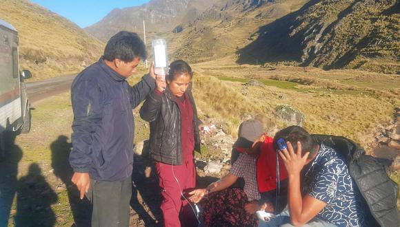 Los Centros de Salud de Vinchos y Tunsulla atendieron la emergencia. Foto: Diresa Ayacucho Facebook