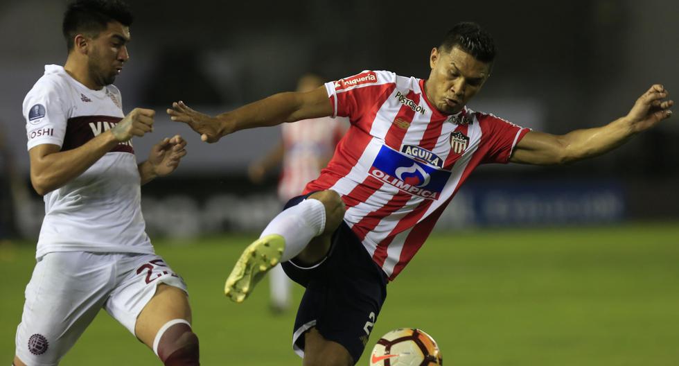 Junior se metió a octavos de la Copa Sudamericana al imponerse sobre Lanús. | Foto: EFE