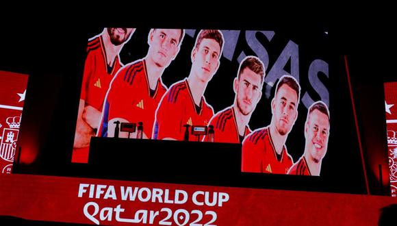 La lista de convocado de España para el Mundial Qatar 2022. (Foto: EFE)