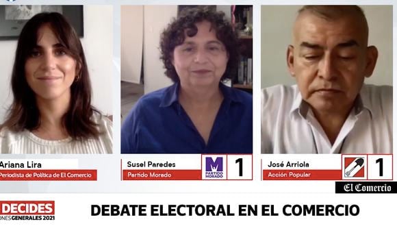 Continúan los debates electorales en El Comercio