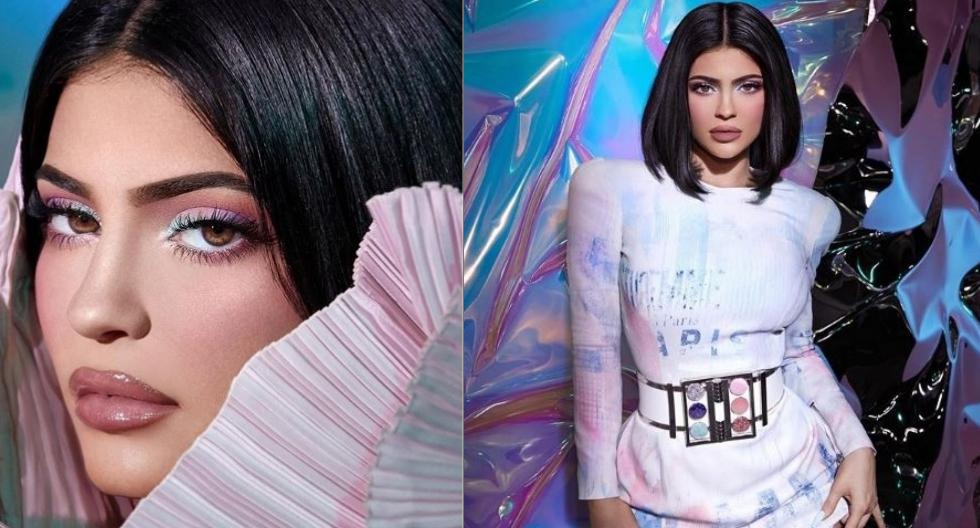 El maquillaje de Kylie Jenner para Balmain destacó en la pasarela | FOTOS |  VIU | EL COMERCIO PERÚ