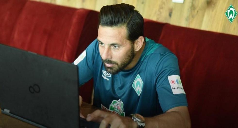 Claudio Pizarro \'festeja\' los 40 años de edad con un mensaje en Instagram (Foto: Werder Bremen)