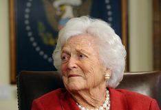 USA: muere la ex primera dama Barbara Bush a los 92 años, informan