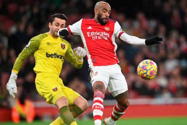 Arsenal vs. West Ham por la Premier League | Foto: EFE.