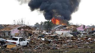 A 91 se elevó la cifra de muertos por el tornado en Oklahoma