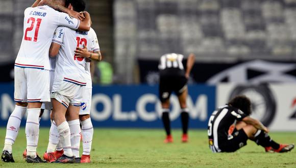 Nacional de Uruguay venció 1-0 al Atlético Mineiro en Brasil por la Copa Libertadores 2019. (Foto: AFP)