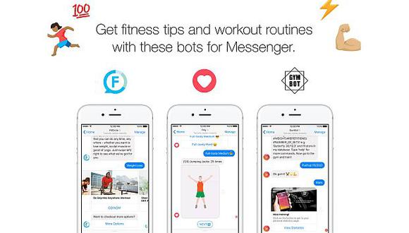 Para acceder a los servicios de cualquiera de estos 'bots' basta con buscarlos e iniciar una conversación en Facebook Messenger. (Foto: Facebook)