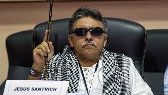 Colombia: Dictan orden de captura contra Jesús Santrich, ex líder de las FARC. (AFP)