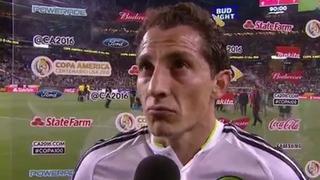 Andrés Guardado entre lágrimas: "No nos merecemos irnos así"