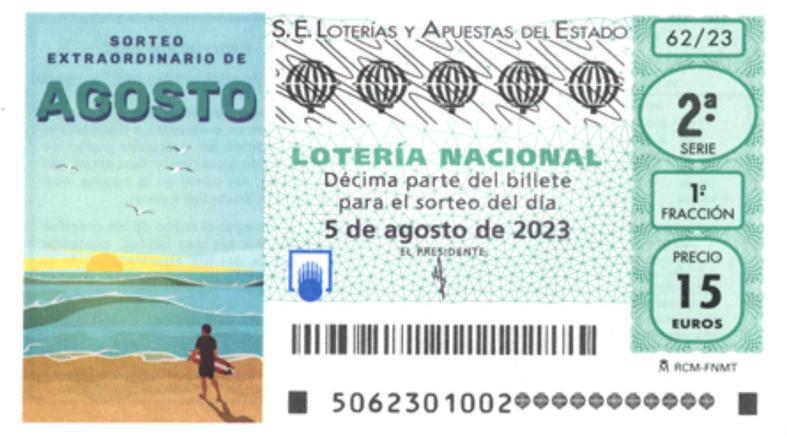 Lotería Nacional del sábado 5 de agosto: comprobar resultados y décimos