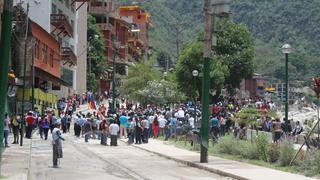 Cusco: vecinos de Machu Picchu Pueblo inician paro indefinido