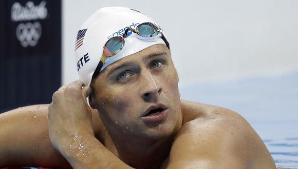 El nadador estadounidense, Ryan Lochte. (Foto: AP)
