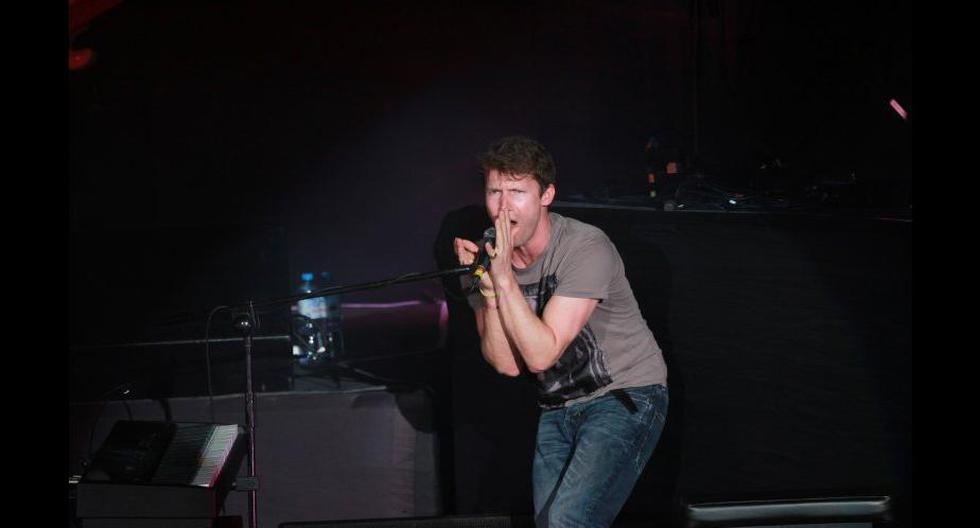 James Blunt brindó concierto en el Parque de la Exposición este 17 de marzo. (Foto: Diego Toledo / Peru.com)